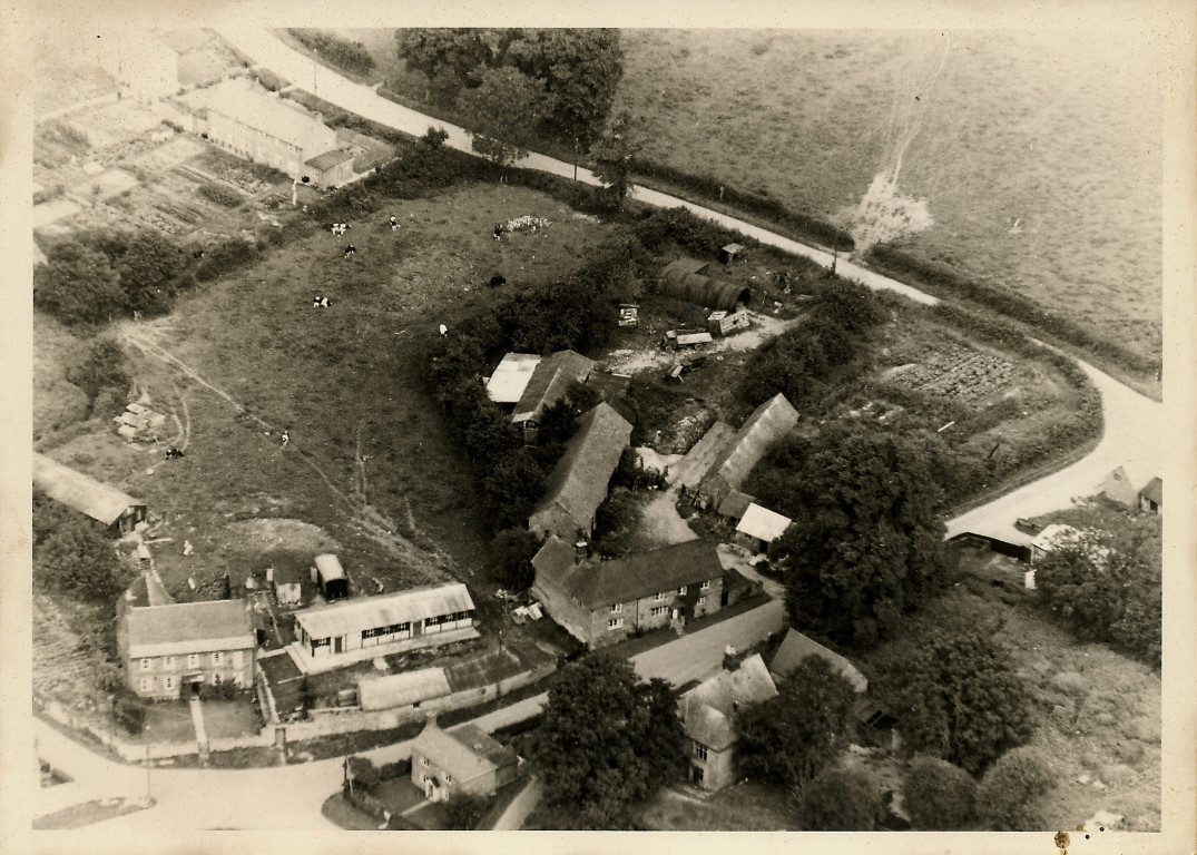 Vintage Aerial Photo Upper Boddington